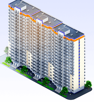 Продажа 1-комнатной новостройки, Красноярск, 60 лет образования СССР пр-т, Жилой дом № 11. Квартал домов № 2 в III мкрн. «Солнечный» Продажа 1-комнатной новостройки, Красноярск, 60 лет образования СССР пр-т, Жилой дом № 11. Квартал домов № 2 в III мкрн. «Солнечный»