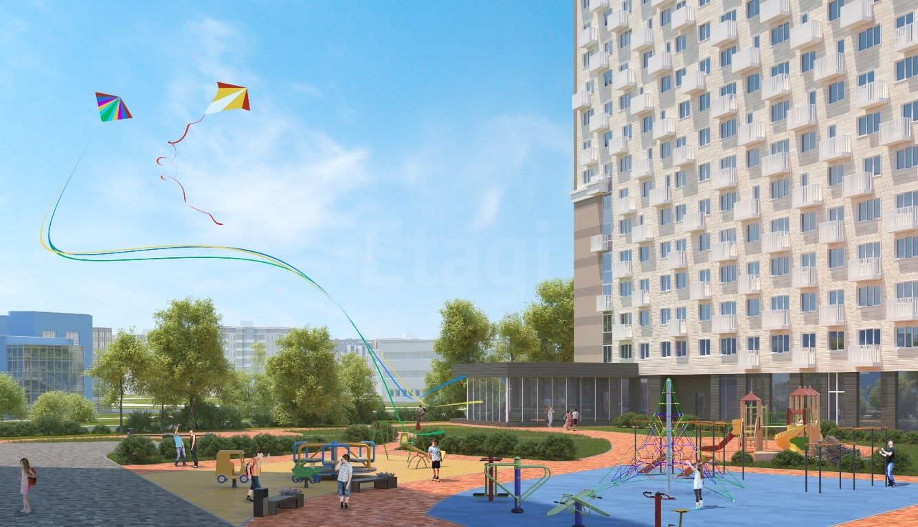 Продажа 2-комнатной новостройки, Красноярск, Петра Ломако, ЖК Преображенский Продажа 2-комнатной новостройки, Красноярск, Петра Ломако, ЖК Преображенский