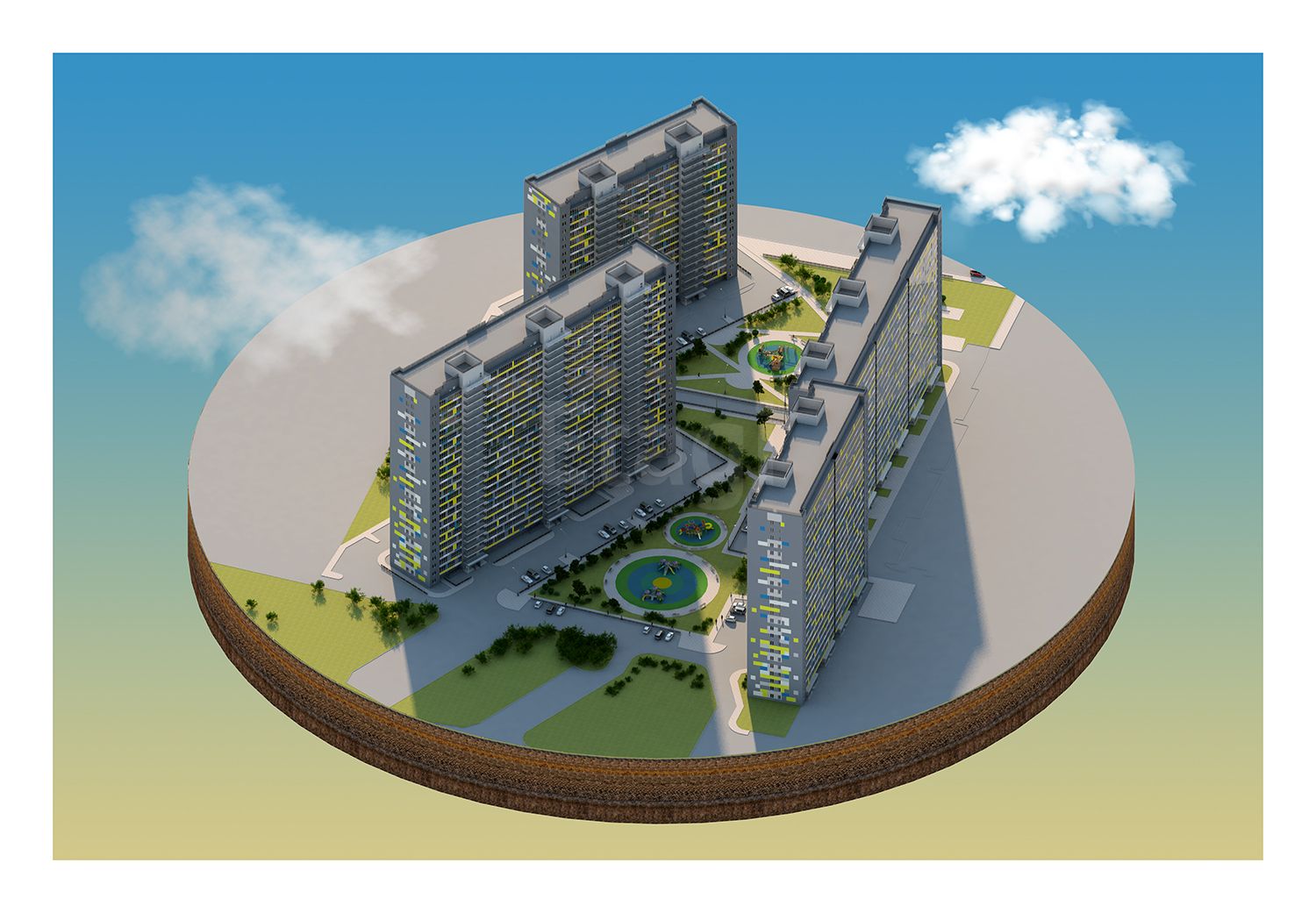 Продажа 2-комнатной новостройки, Красноярск, Александра Матросова, ЖК Отражение Продажа 2-комнатной новостройки, Красноярск, Александра Матросова, ЖК Отражение