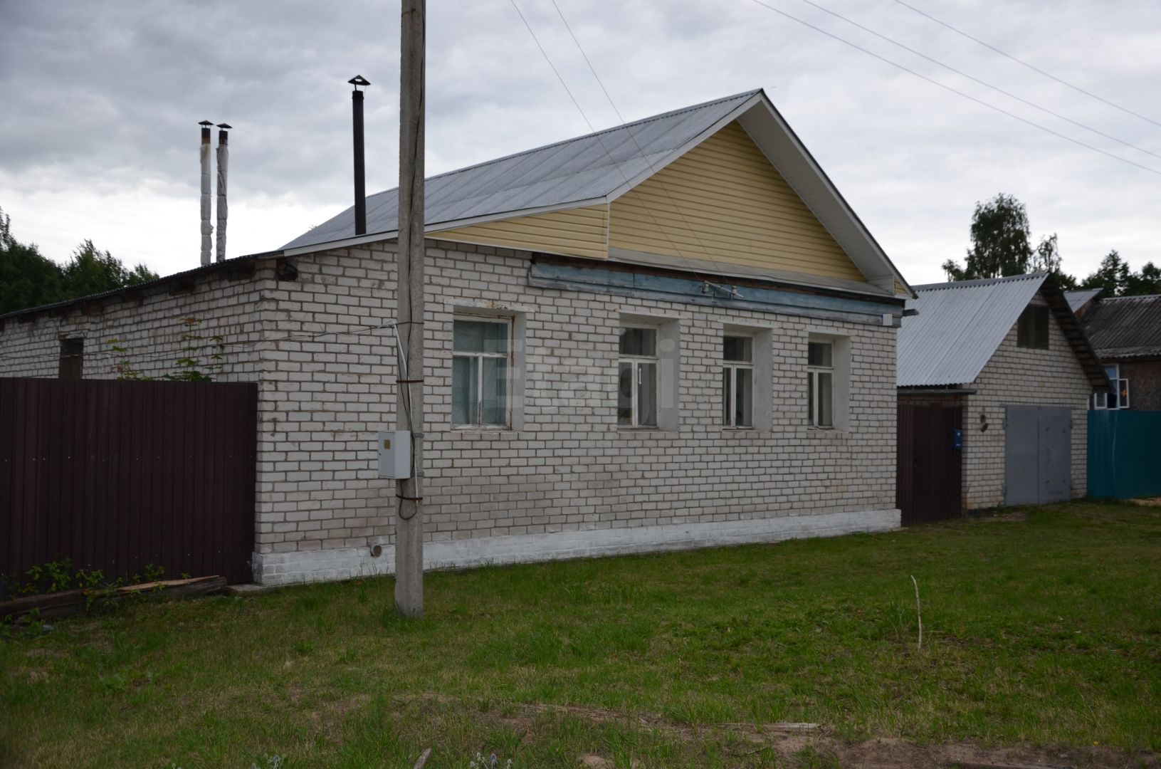 Мишино, Ленина, дом блочный с участком 14.88 сотка на продажу