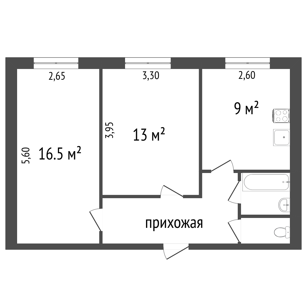 Продажа 2-комнатной квартиры, Красноярск, Чайковского, 7 Продажа 2-комнатной квартиры, Красноярск, Чайковского, 7