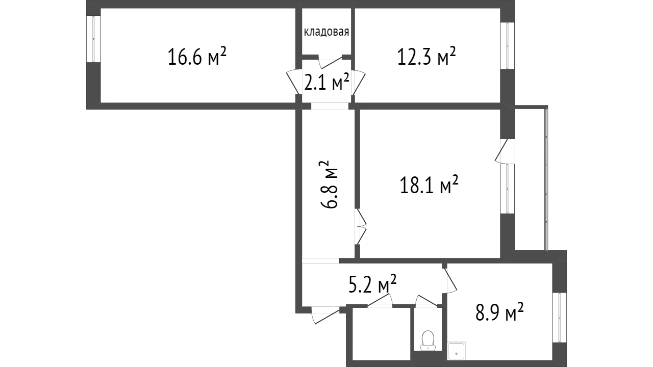 Продажа 3-комнатной квартиры, Красноярск, Урванцева, 2 Продажа 3-комнатной квартиры, Красноярск, Урванцева, 2