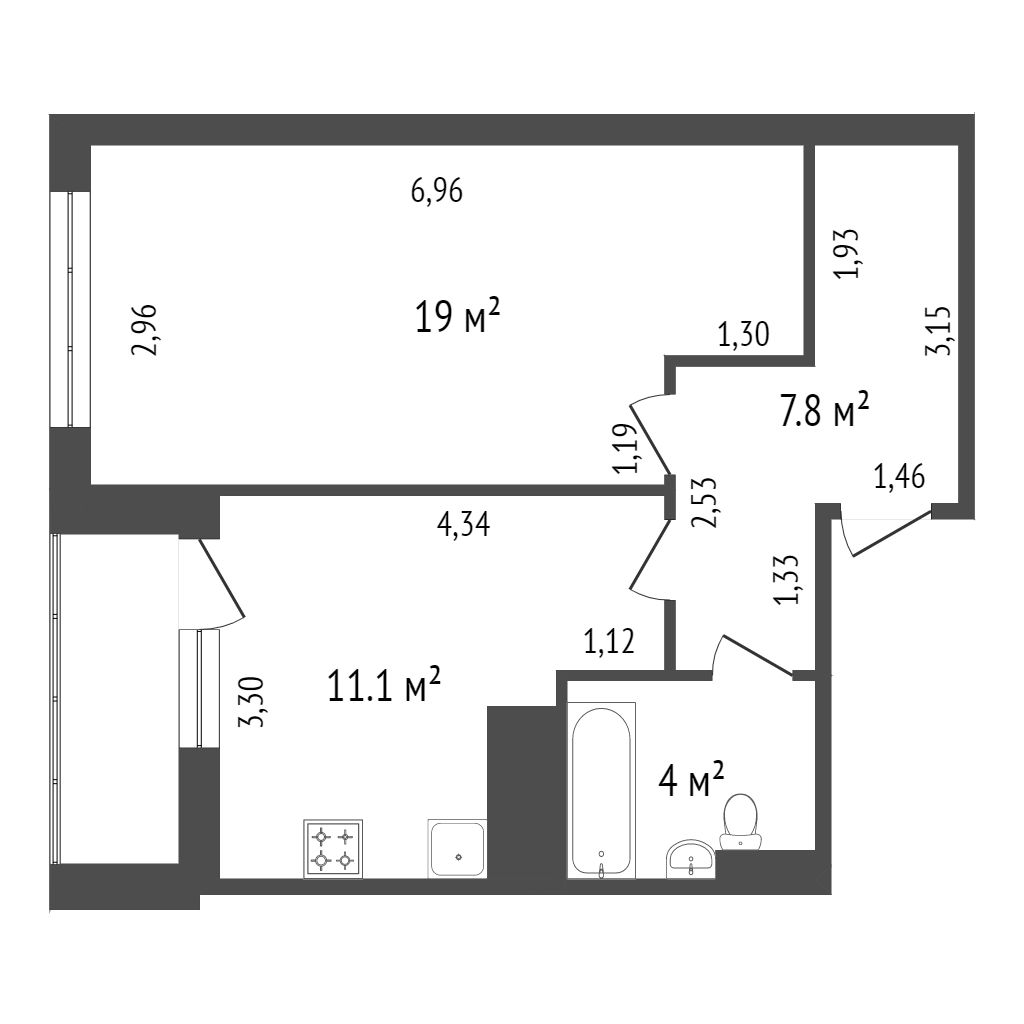 Продажа 1-комнатной квартиры, Красноярск, 9 Мая, 83 Продажа 1-комнатной квартиры, Красноярск, 9 Мая, 83