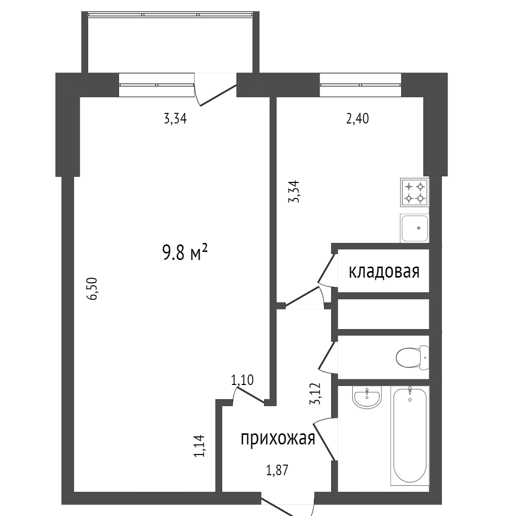 Продажа 1-комнатной квартиры, Сосновоборск, 9-й Пятилетки (Сосновоборск), 10 Продажа 1-комнатной квартиры, Сосновоборск, 9-й Пятилетки (Сосновоборск), 10