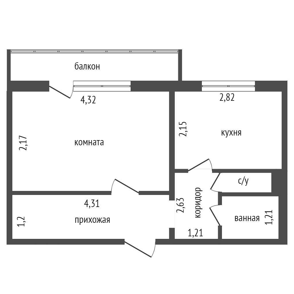 Продажа 1-комнатной квартиры, Красноярск, Корнеева, 26 Продажа 1-комнатной квартиры, Красноярск, Корнеева, 26
