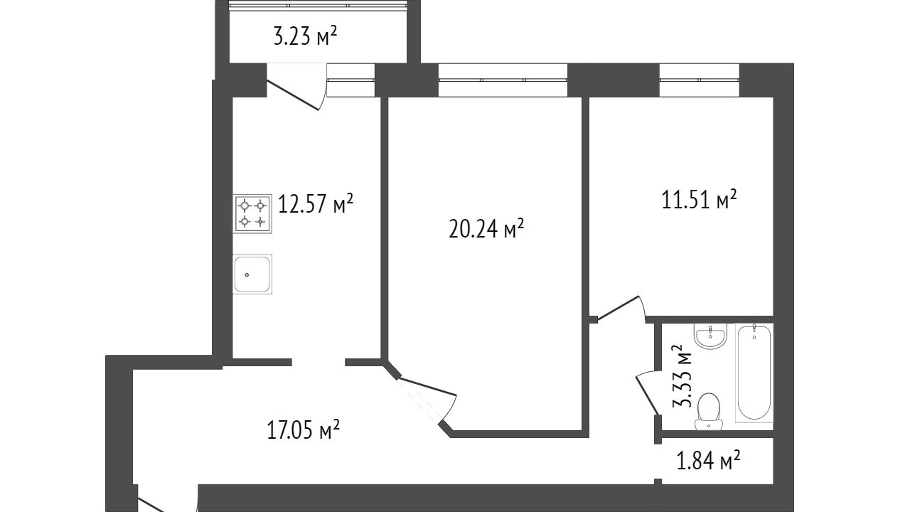 Продажа 2-комнатной квартиры, Красноярск, Мира пр-т, 105б Продажа 2-комнатной квартиры, Красноярск, Мира пр-т, 105б