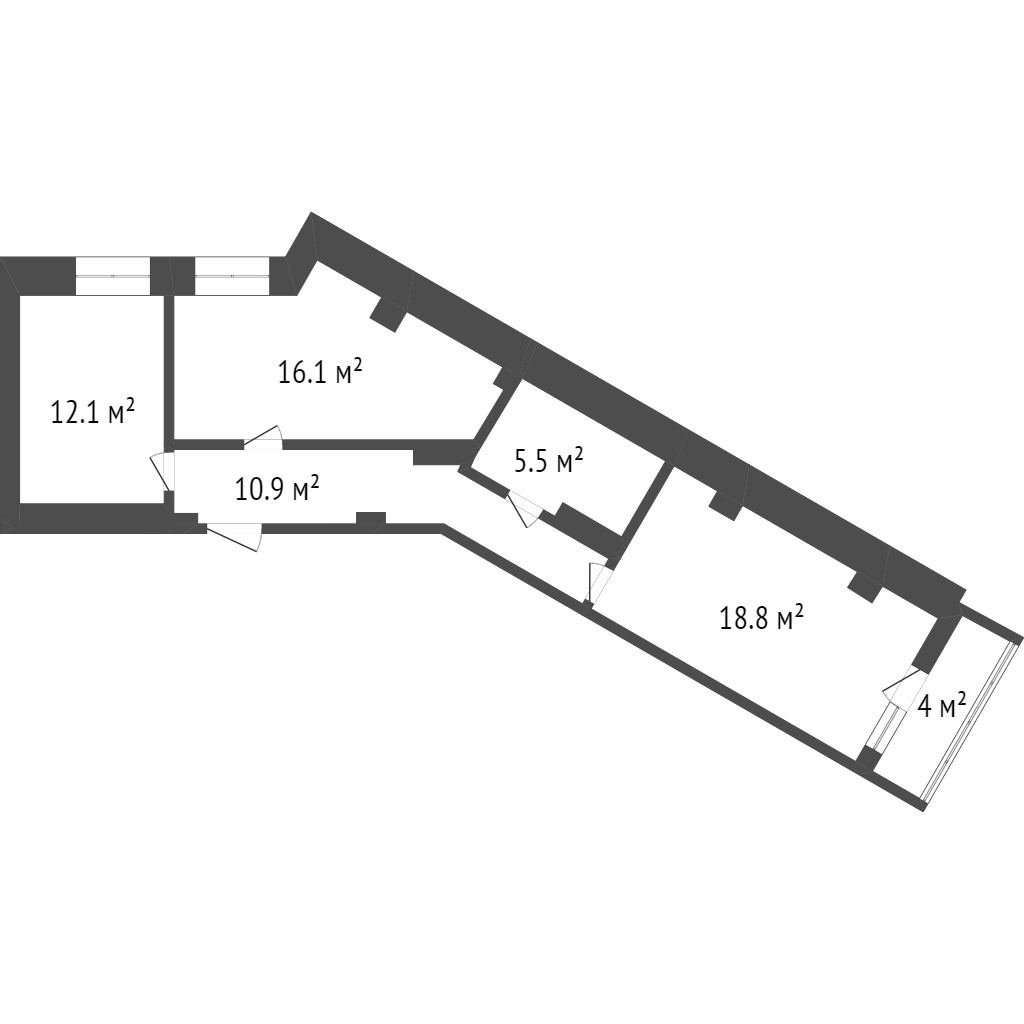 Продажа 2-комнатной новостройки, Красноярск, Калинина, 18 Продажа 2-комнатной новостройки, Красноярск, Калинина, 18