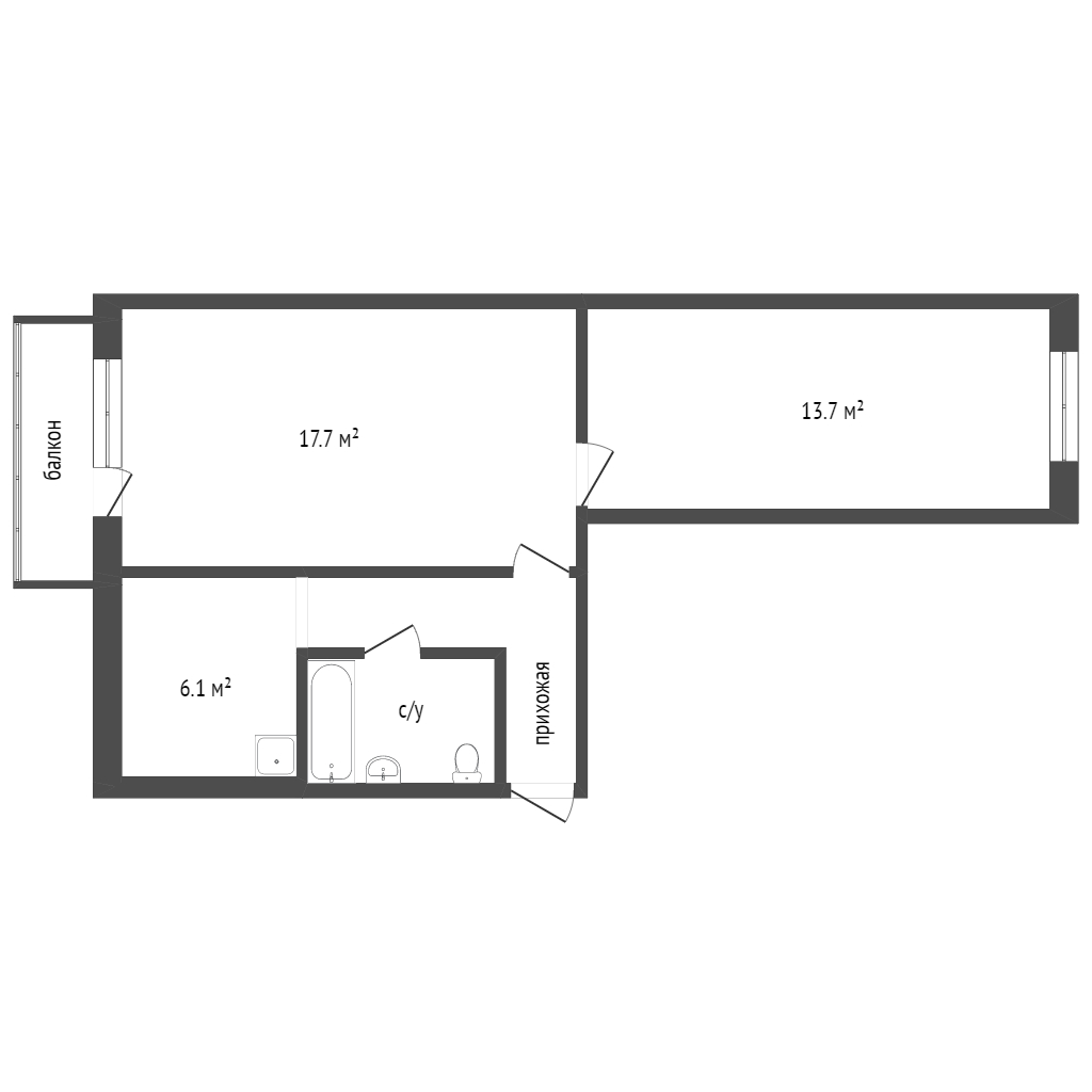 Продажа 2-комнатной квартиры, Красноярск, Воронова, 5 Продажа 2-комнатной квартиры, Красноярск, Воронова, 5