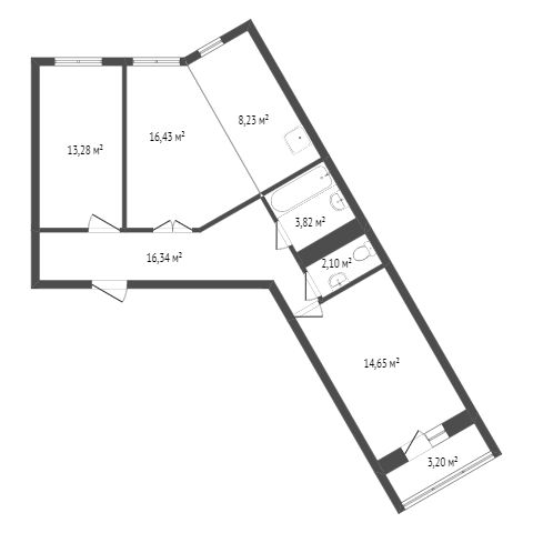 Продажа 3-комнатной новостройки, Красноярск, Академгородок, ЖК Продажа 3-комнатной новостройки, Красноярск, Академгородок, ЖК