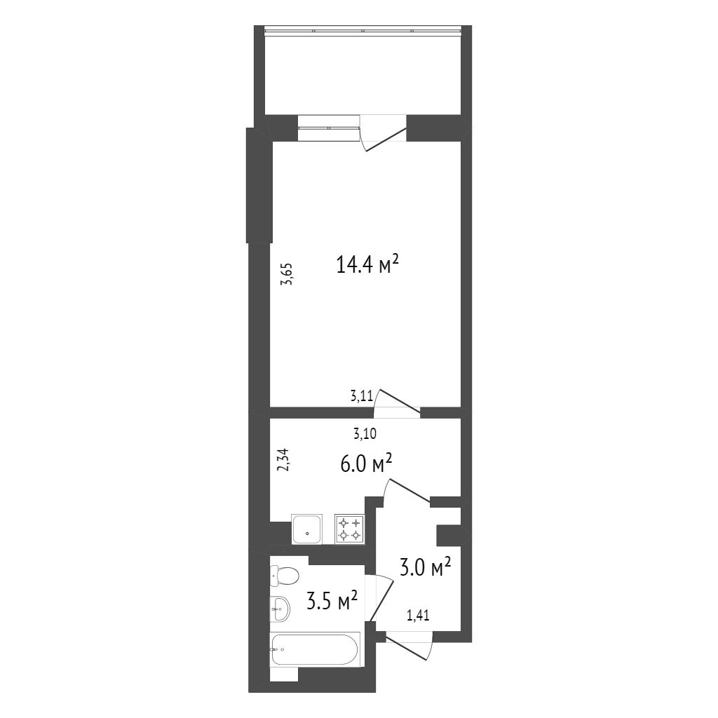 Продажа 1-комнатной квартиры, Красноярск, Карамзина, 8 Продажа 1-комнатной квартиры, Красноярск, Карамзина, 8
