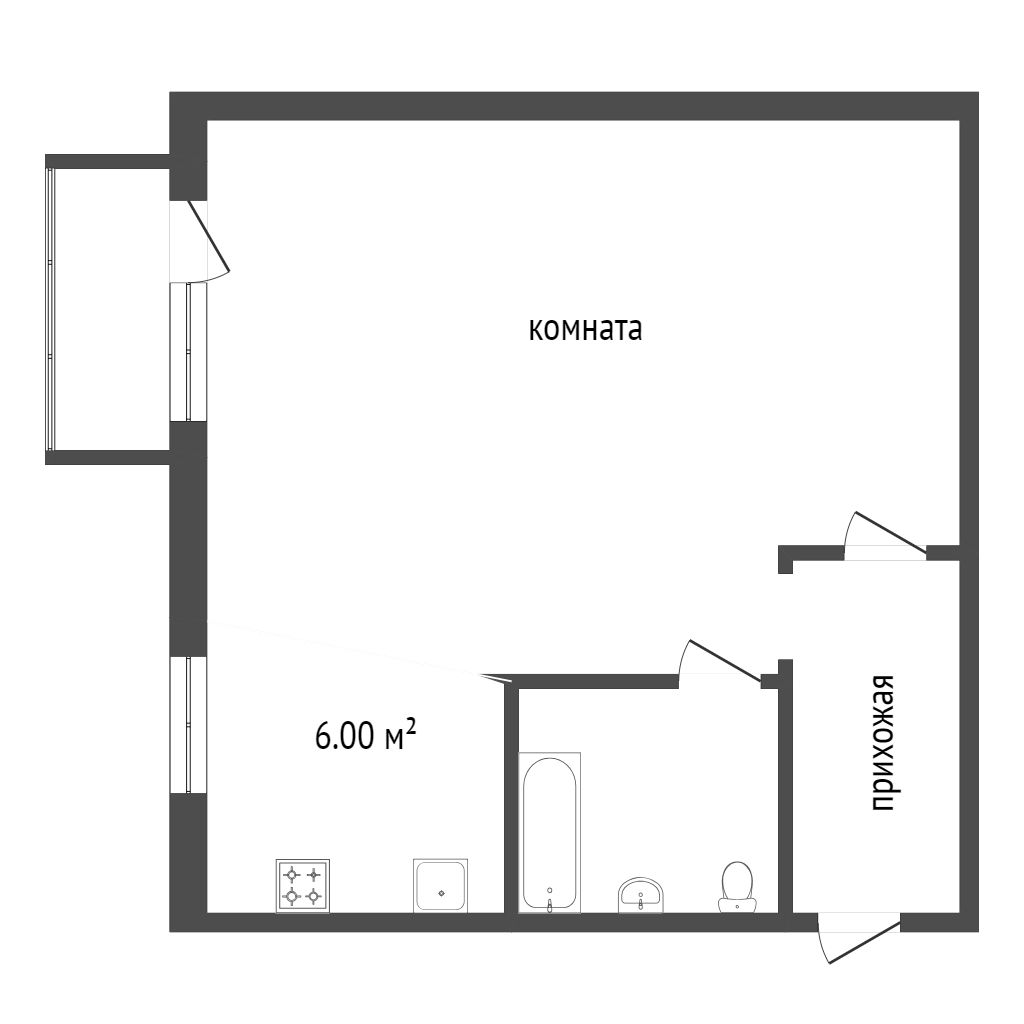 Продажа 1-комнатной квартиры, Красноярск, Свердловская, 21 Продажа 1-комнатной квартиры, Красноярск, Свердловская, 21