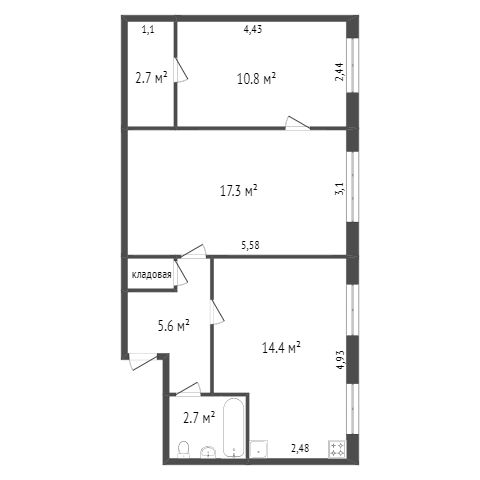 Продажа 3-комнатной квартиры, Красноярск, Свердловская, 29 Продажа 3-комнатной квартиры, Красноярск, Свердловская, 29