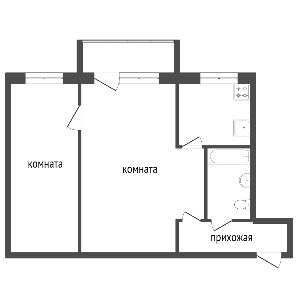 Продажа 2-комнатной квартиры, Красноярск, Кольцевая, 7 Продажа 2-комнатной квартиры, Красноярск, Кольцевая, 7