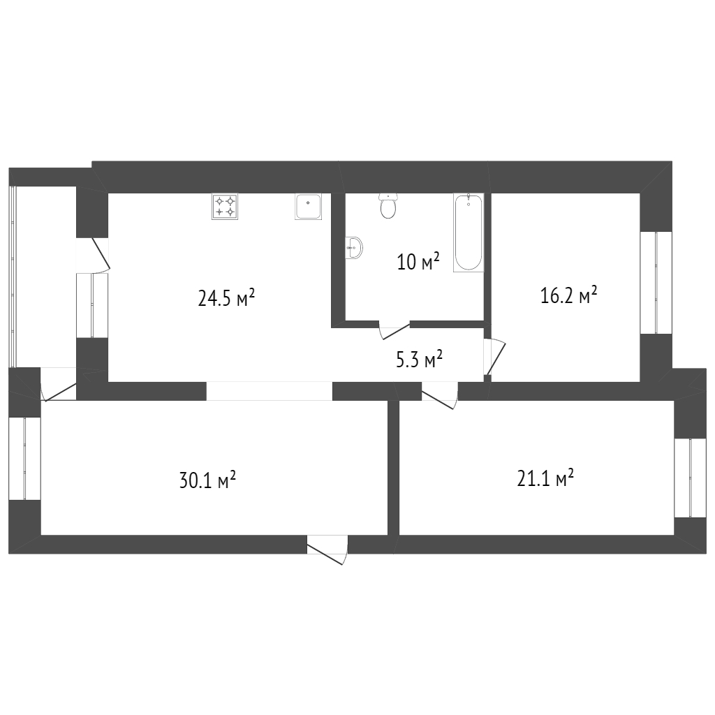 Продажа 3-комнатной квартиры, Красноярск, Мира пр-т, 7г Продажа 3-комнатной квартиры, Красноярск, Мира пр-т, 7г