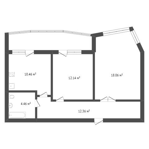 Продажа 2-комнатной новостройки, Красноярск, Петра Ломако, ЖК Преображенский Продажа 2-комнатной новостройки, Красноярск, Петра Ломако, ЖК Преображенский